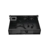 2U Chassis Aluminum Panel Ultra Short Industrial Control Server Chassis Data Storage Motherboard Server Case - Image 23