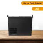 2U Chassis Aluminum Panel Ultra Short Industrial Control Server Chassis Data Storage Motherboard Server Case