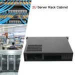2U Chassis Aluminum Panel Ultra Short Industrial Control Server Chassis Data Storage Motherboard Server Case - Image 4