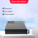 2U Chassis Aluminum Panel Ultra Short Industrial Control Server Chassis Data Storage Motherboard Server Case - Image 2