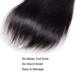 Tissage Straight Human Hair 100% Human Hair For Women Bundles 30 32 inch Virgin Hair Brazilian Remy Weave Human Hair Extensions - Image 10