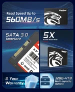 KingSpec 2.5 SATA ssd 120GB 240GB Solid State Drive 128G 256G 480GB 2t 4tb sd 512G 1TB hd Internal SSD Drive For Laptop Computer - Image 7